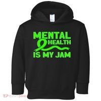 Mental Health My Jam Mental Health Awareness Toddler Hoodie thumb 0