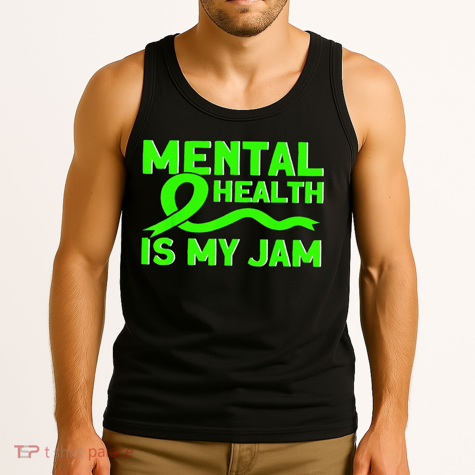 Mental Health My Jam Mental Health Awareness Tank Top