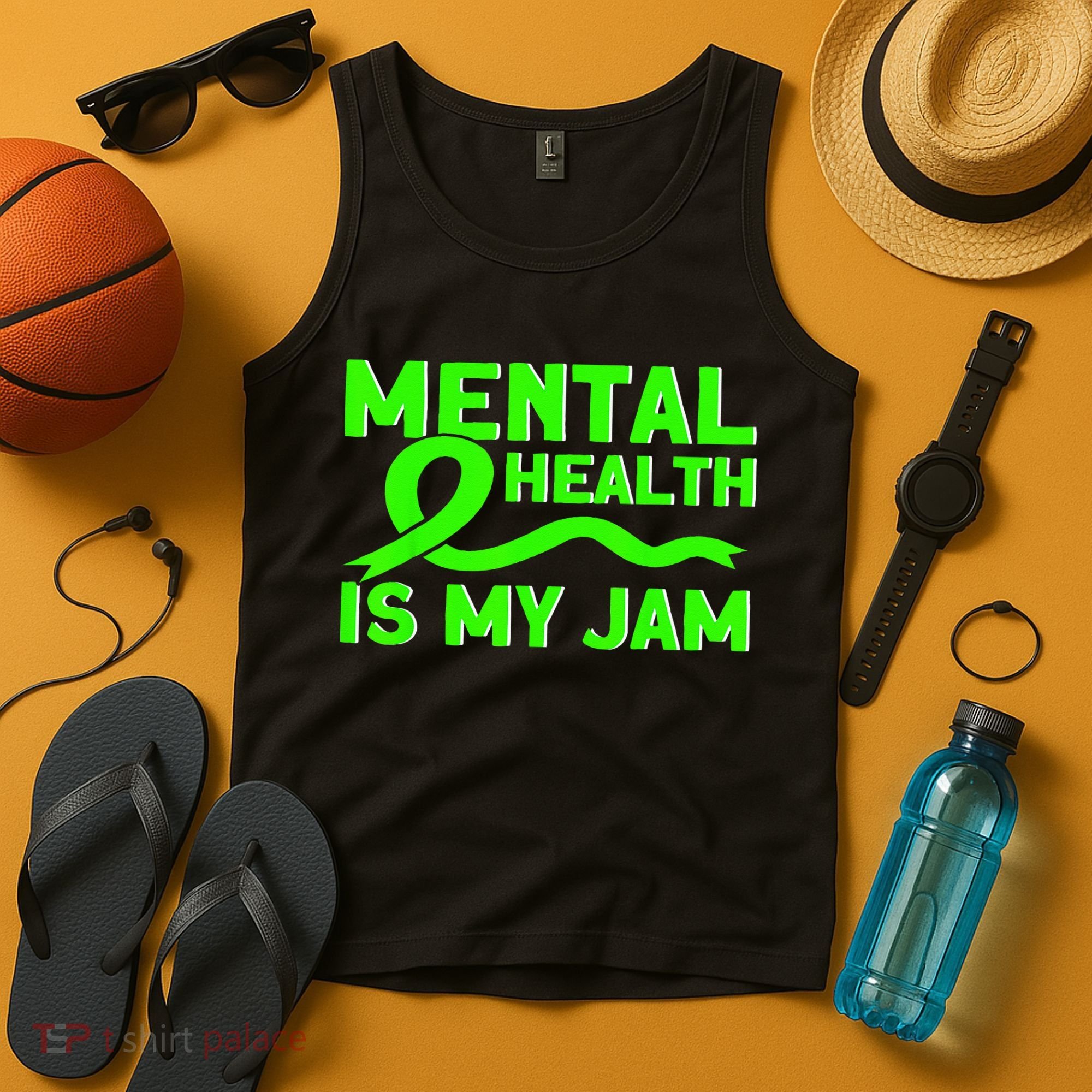 Mental Health My Jam Mental Health Awareness Tank Top