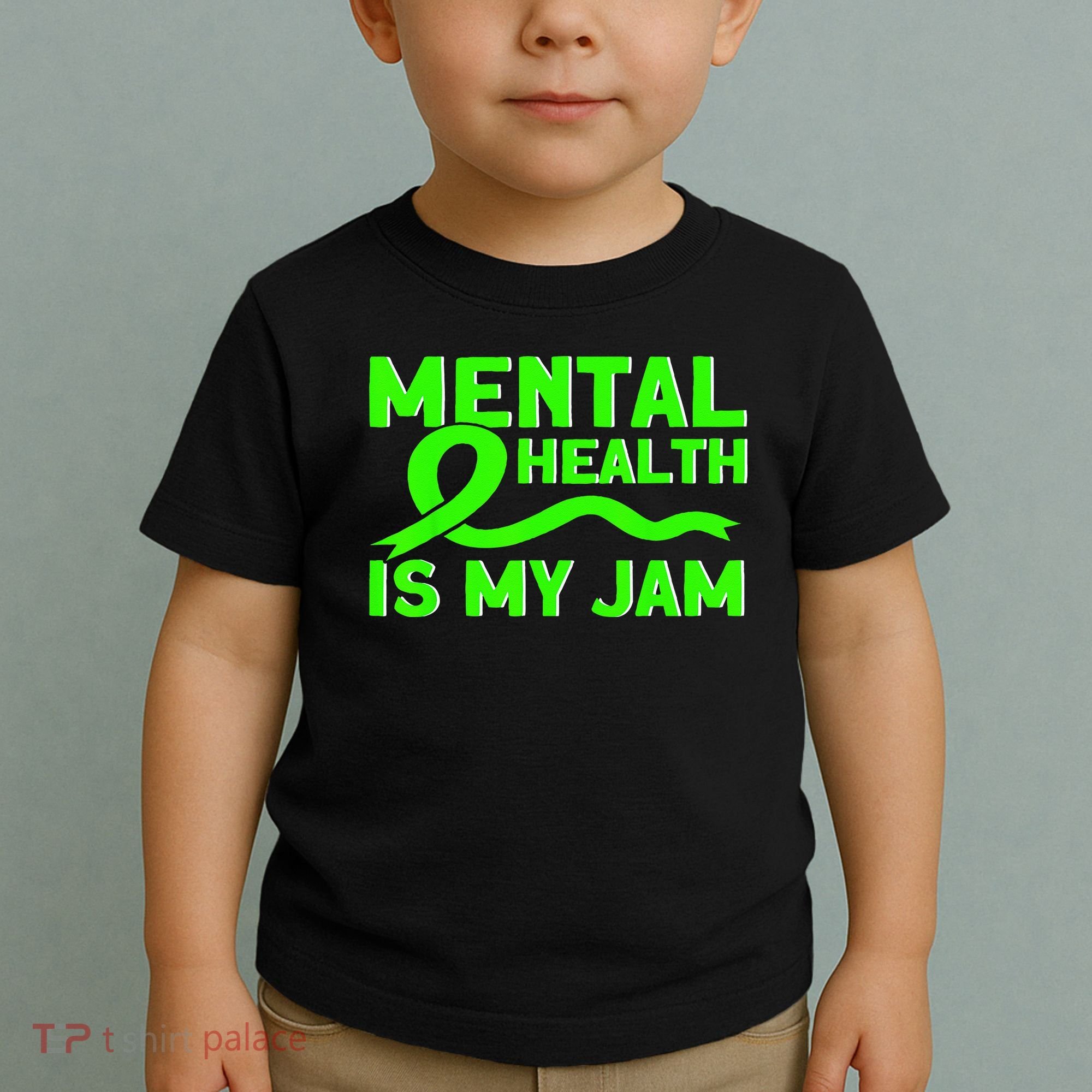 Mental Health My Jam Mental Health Awareness Toddler T-Shirt