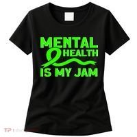 Mental Health My Jam Mental Health Awareness Women's T-Shirt thumb 0