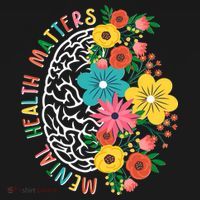 Mental Health Matters Flowering Mind Button thumb 1