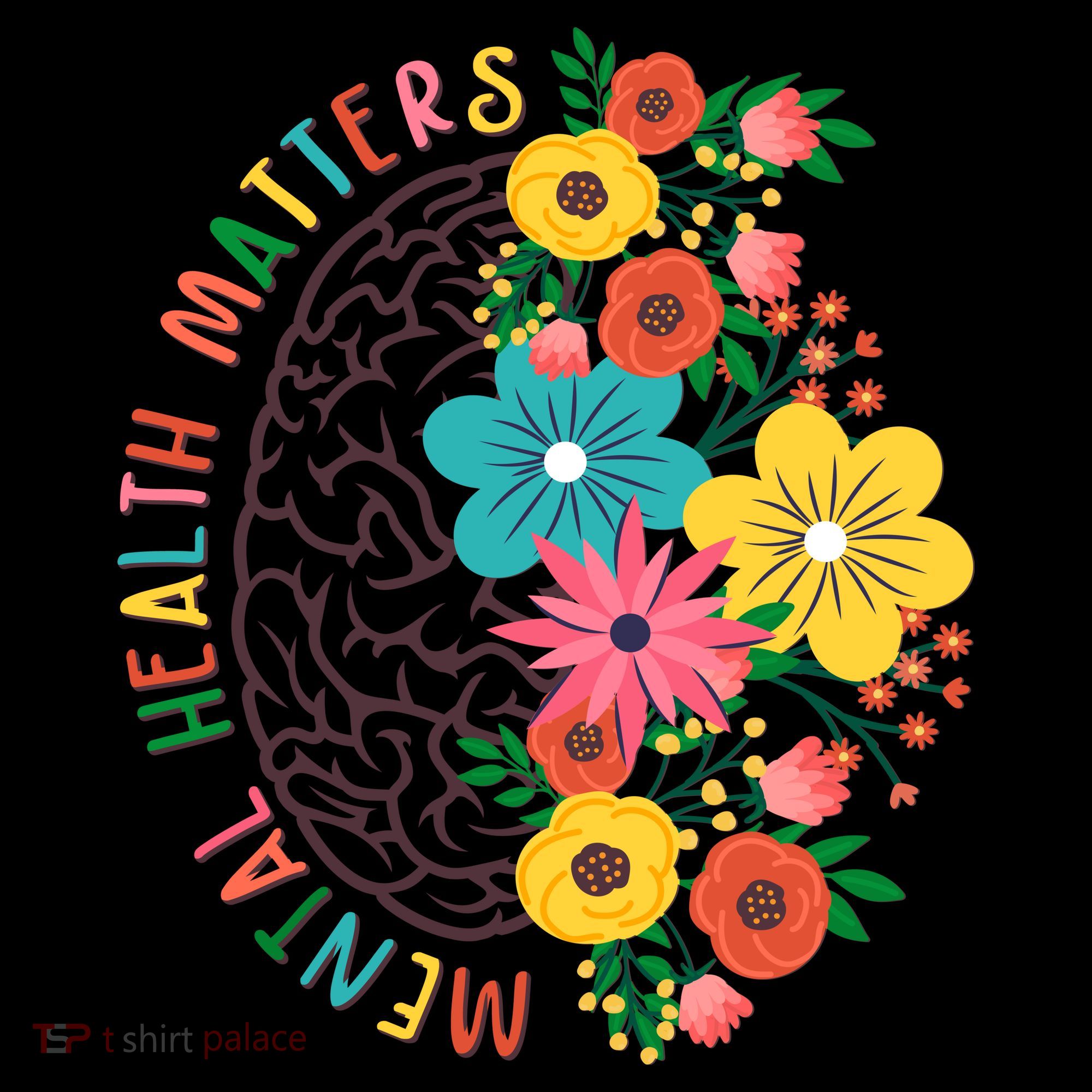 Mental Health Matters Flowering Mind Coffee Mug