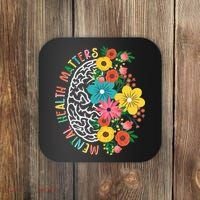 Mental Health Matters Flowering Mind Coaster thumb 0