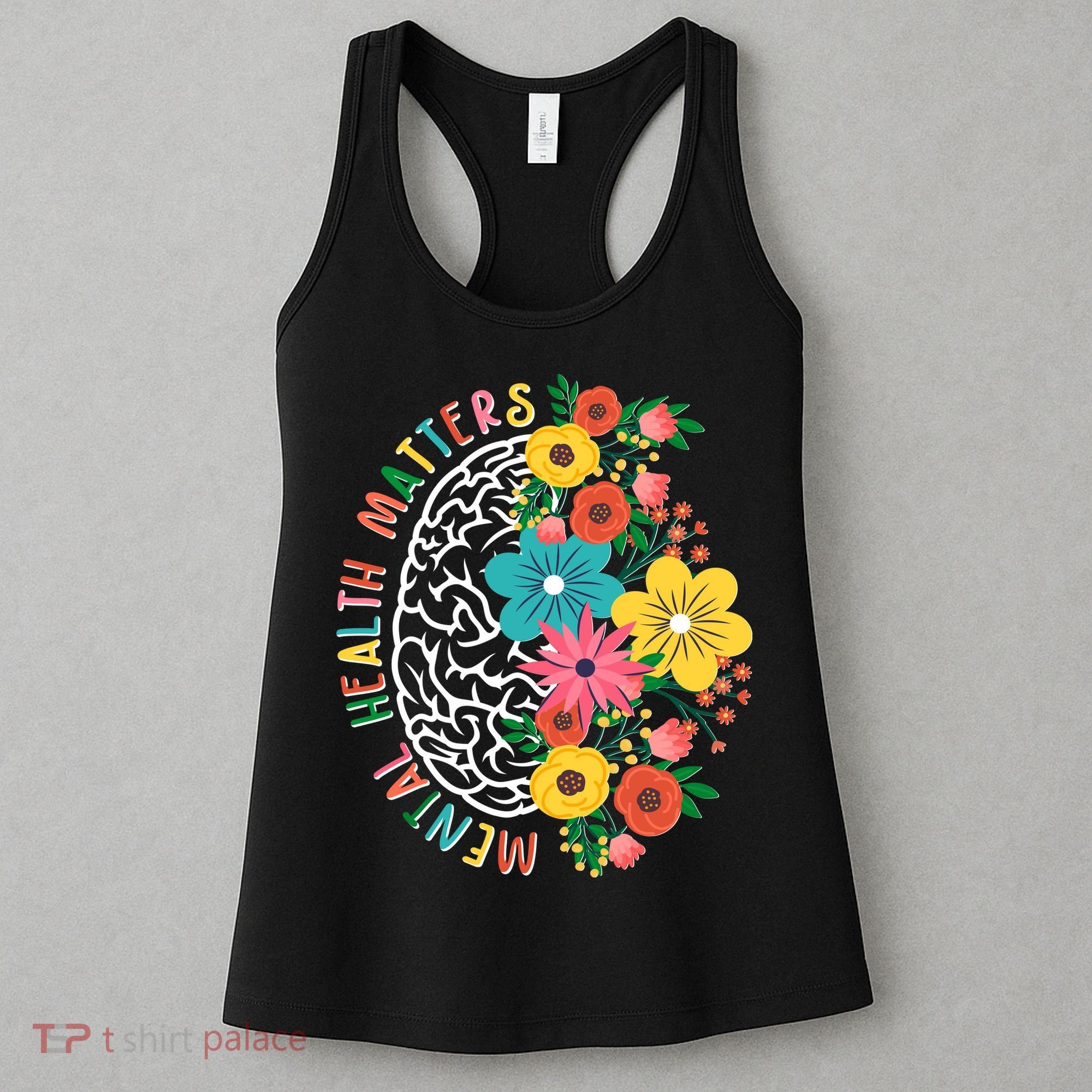 Mental Health Matters Flowering Mind Women's Tank Top