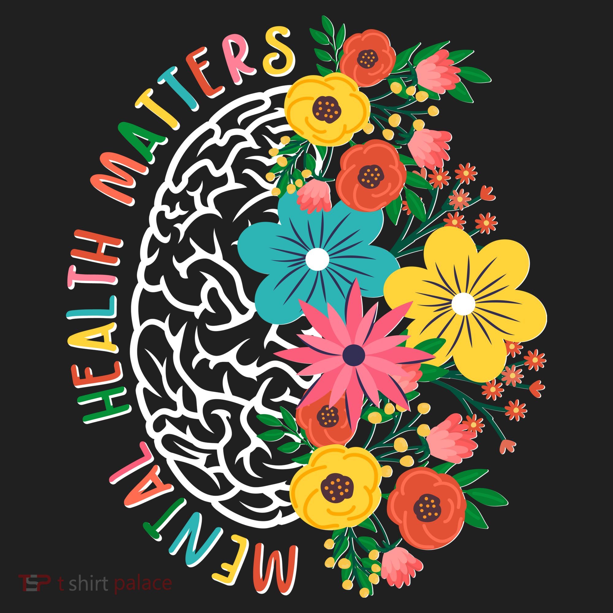 Mental Health Matters Flowering Mind Hat
