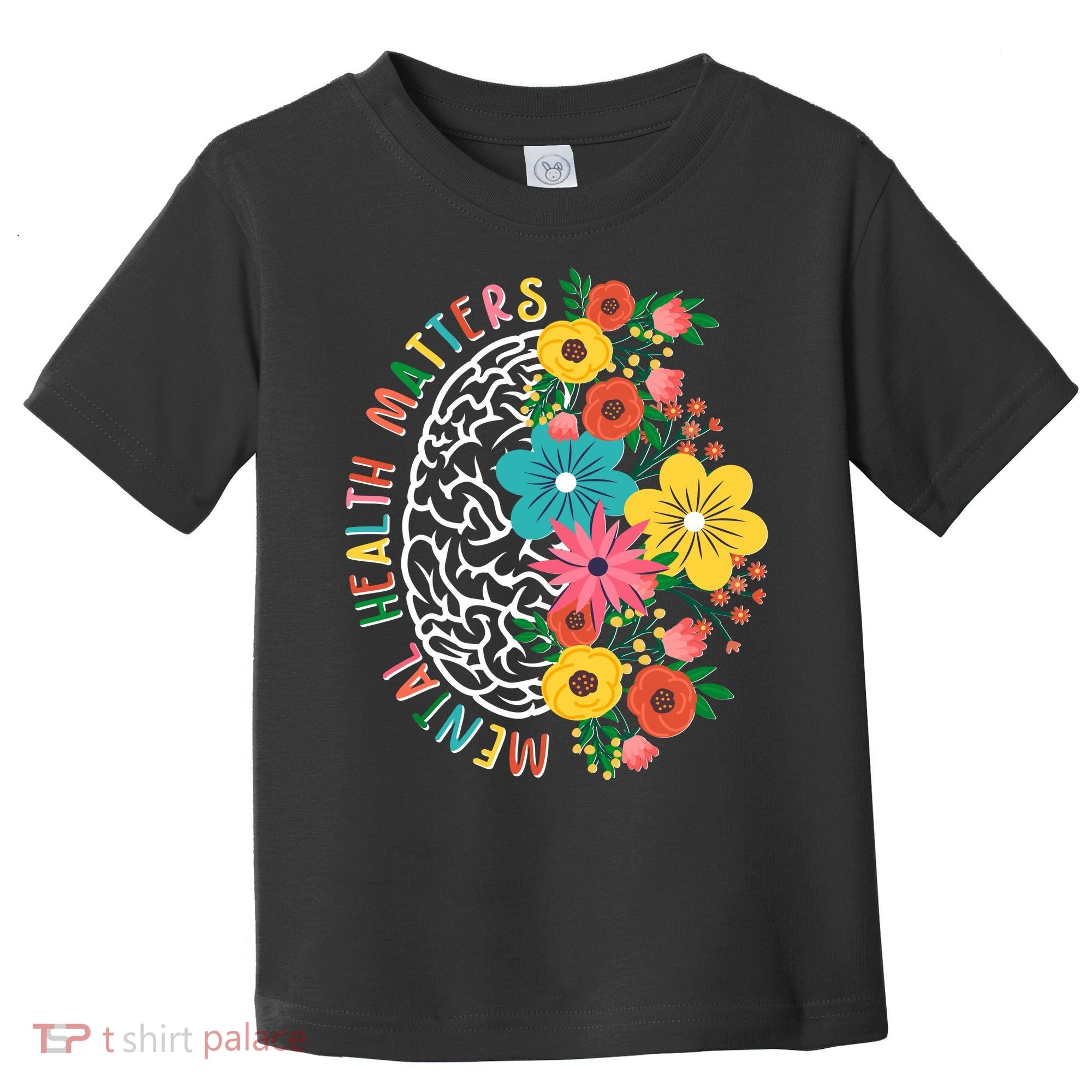 Mental Health Matters Flowering Mind Toddler T-Shirt