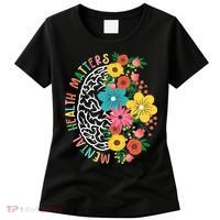 Mental Health Matters Flowering Mind Women's T-Shirt thumb 0