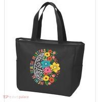 Mental Health Matters Flowering Mind Tote Bag thumb 3
