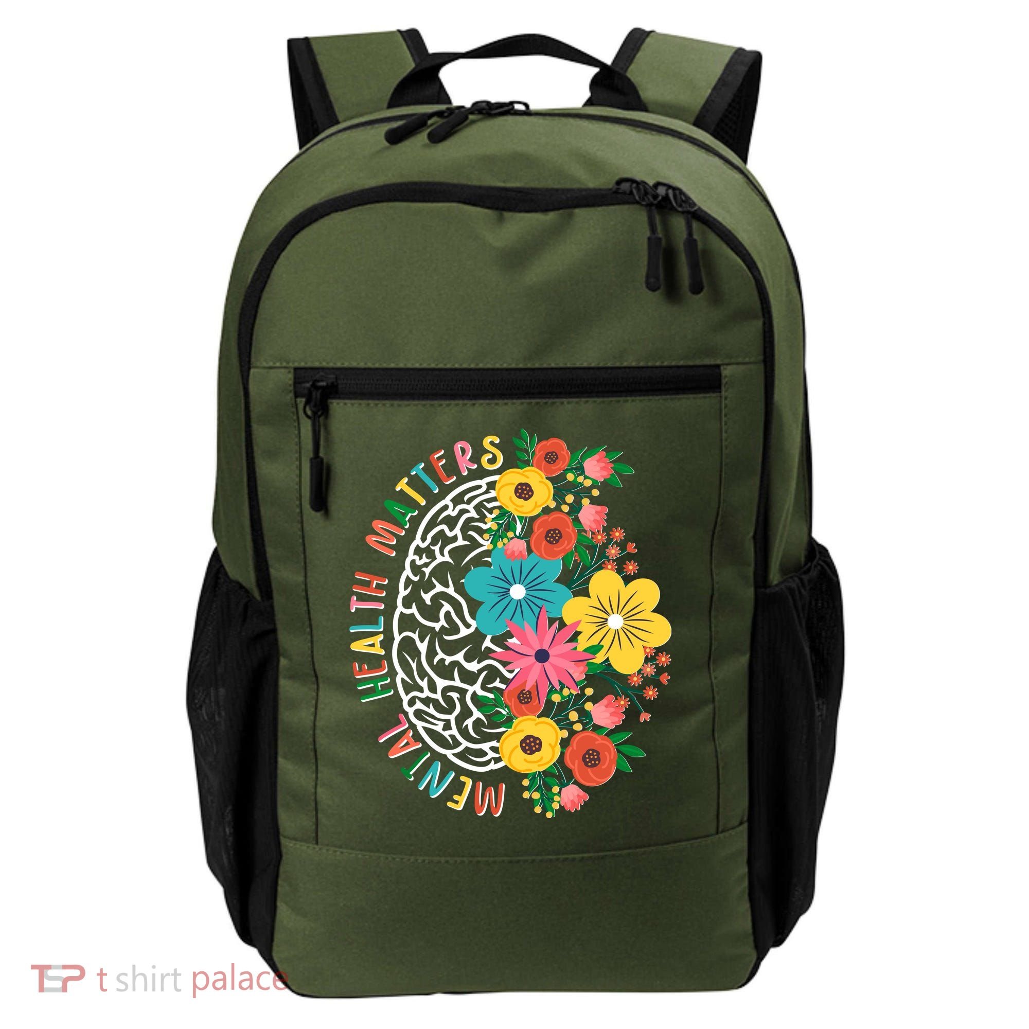 Mental Health Matters Flowering Mind Backpack