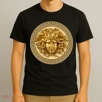 Medusa Head Myth Gorgon Snake Hair Greek Mythology T-Shirt thumb 3
