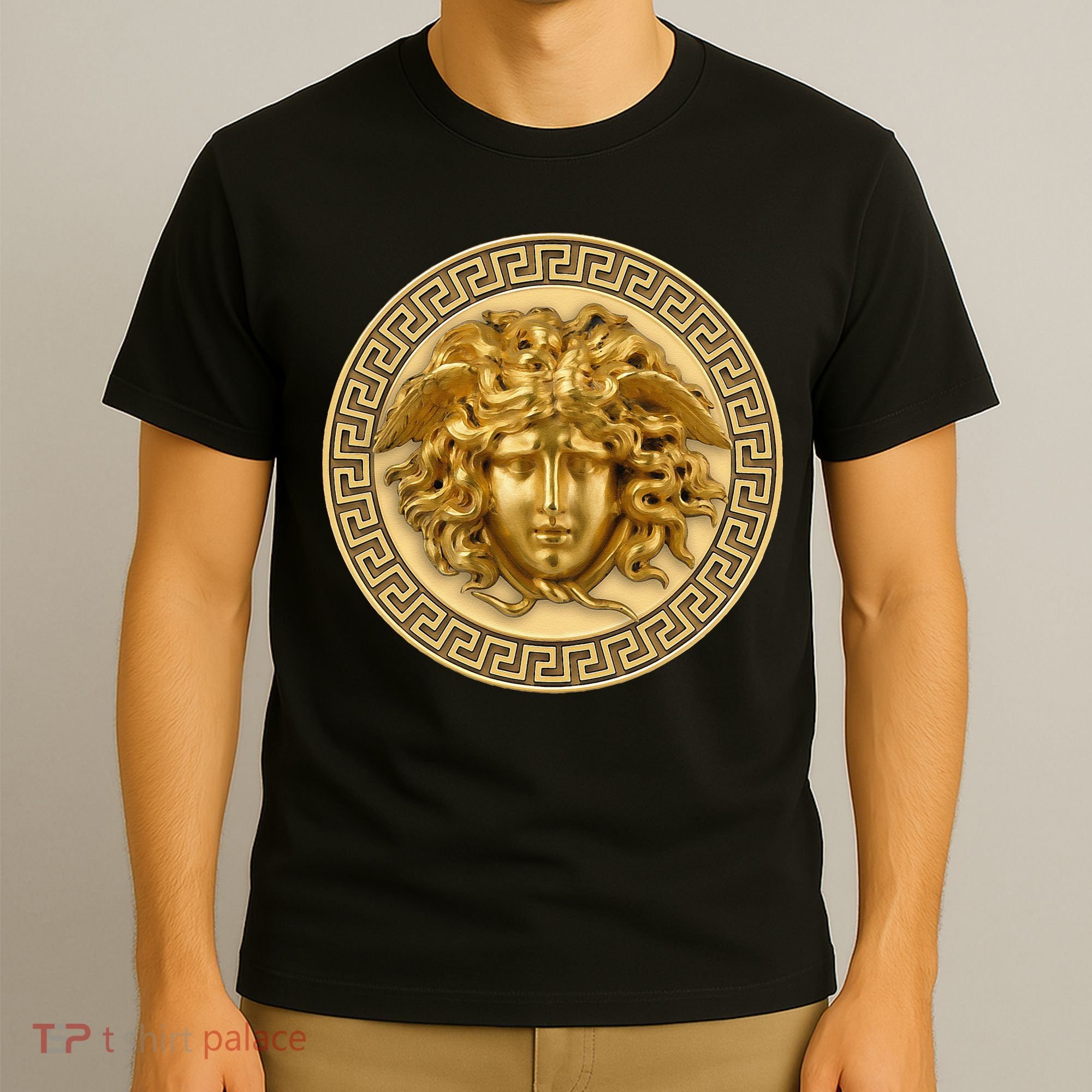 Medusa Head Myth Gorgon Snake Hair Greek Mythology T-Shirt