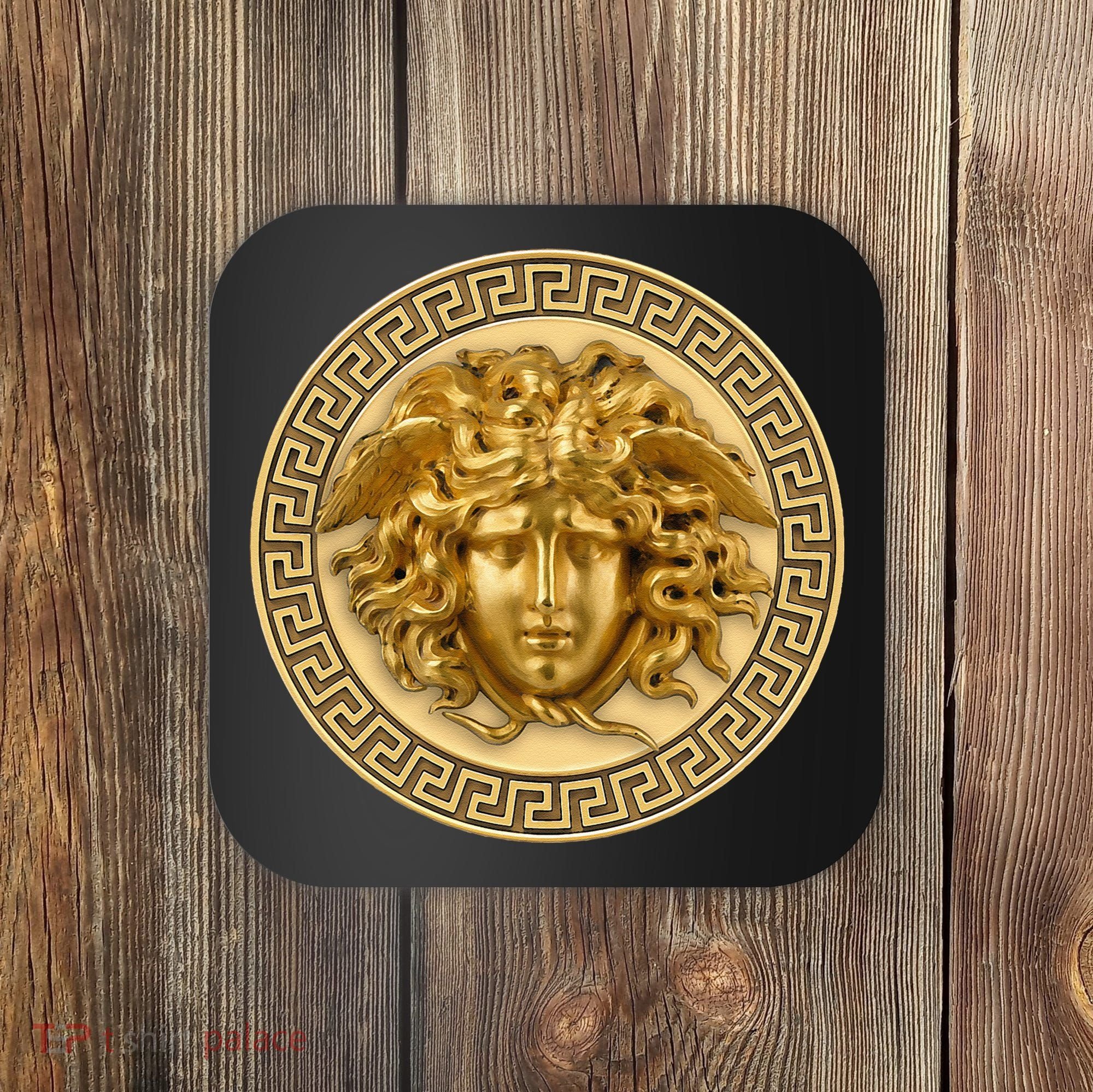 Medusa Head Myth Gorgon Snake Hair Greek Mythology Coaster