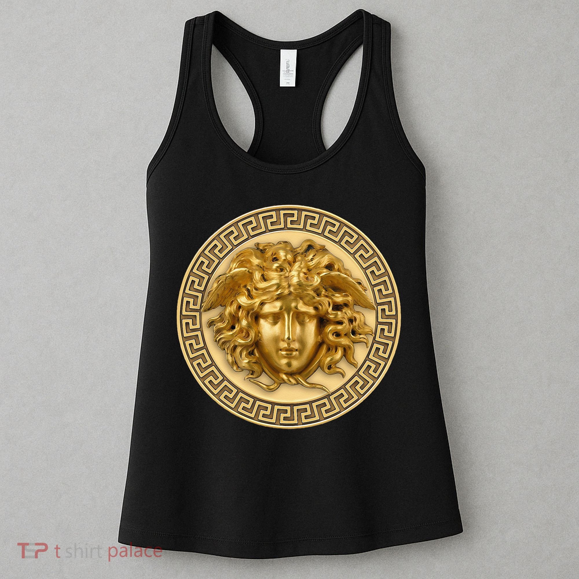 Medusa Head Myth Gorgon Snake Hair Greek Mythology Women's Tank Top