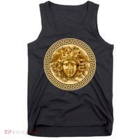 Medusa Head Myth Gorgon Snake Hair Greek Mythology Tank Top thumb 0