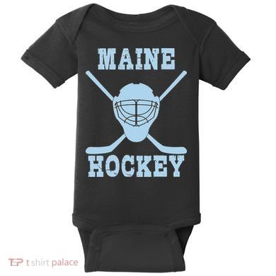 Maine Hockey Baby Bodysuit