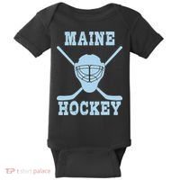 Maine Hockey Baby Bodysuit thumb 0