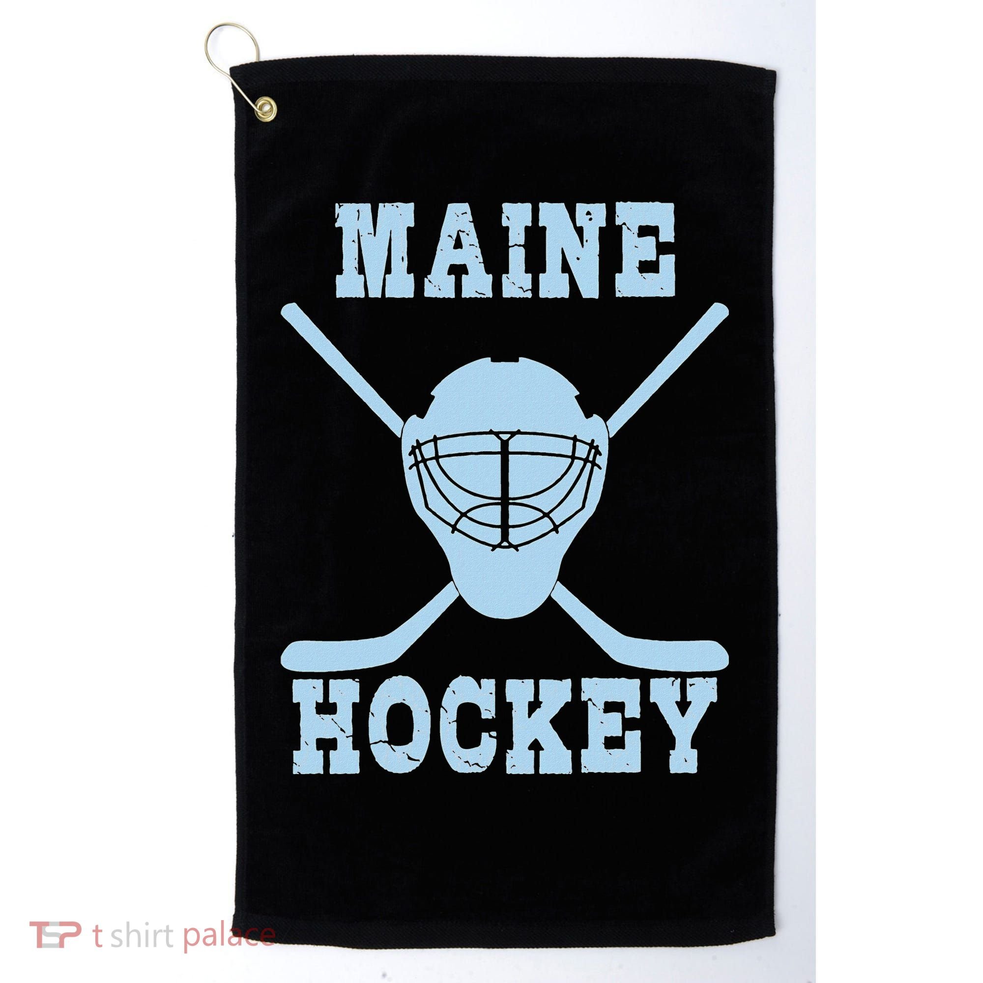 Maine Hockey Golf Towel
