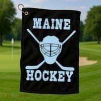 Maine Hockey Golf Towel thumb 1