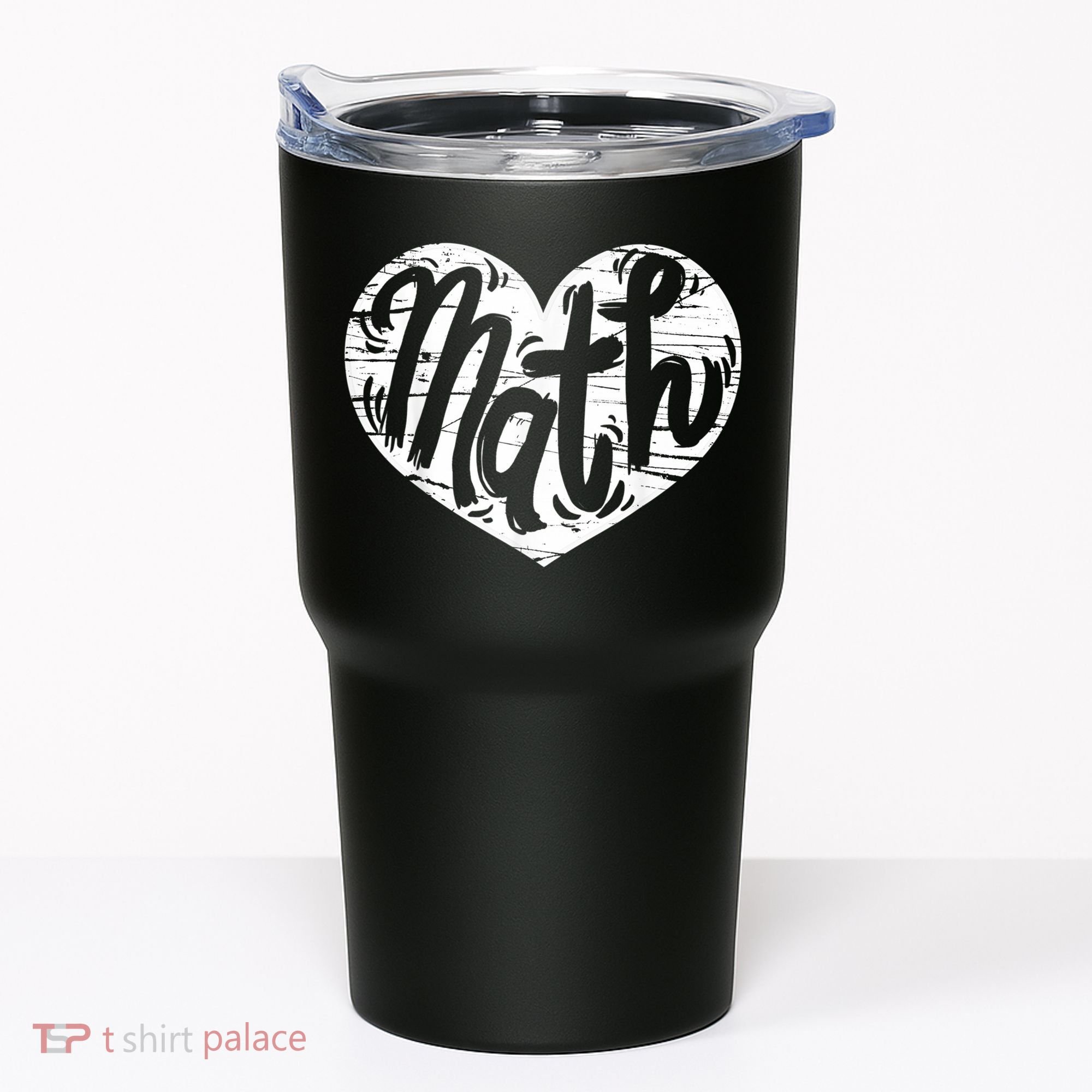 Math Heart Math Teacher Heart Tumbler