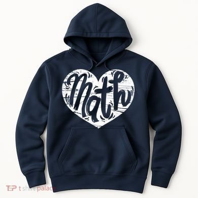 Math Heart Math Teacher Heart Hoodie