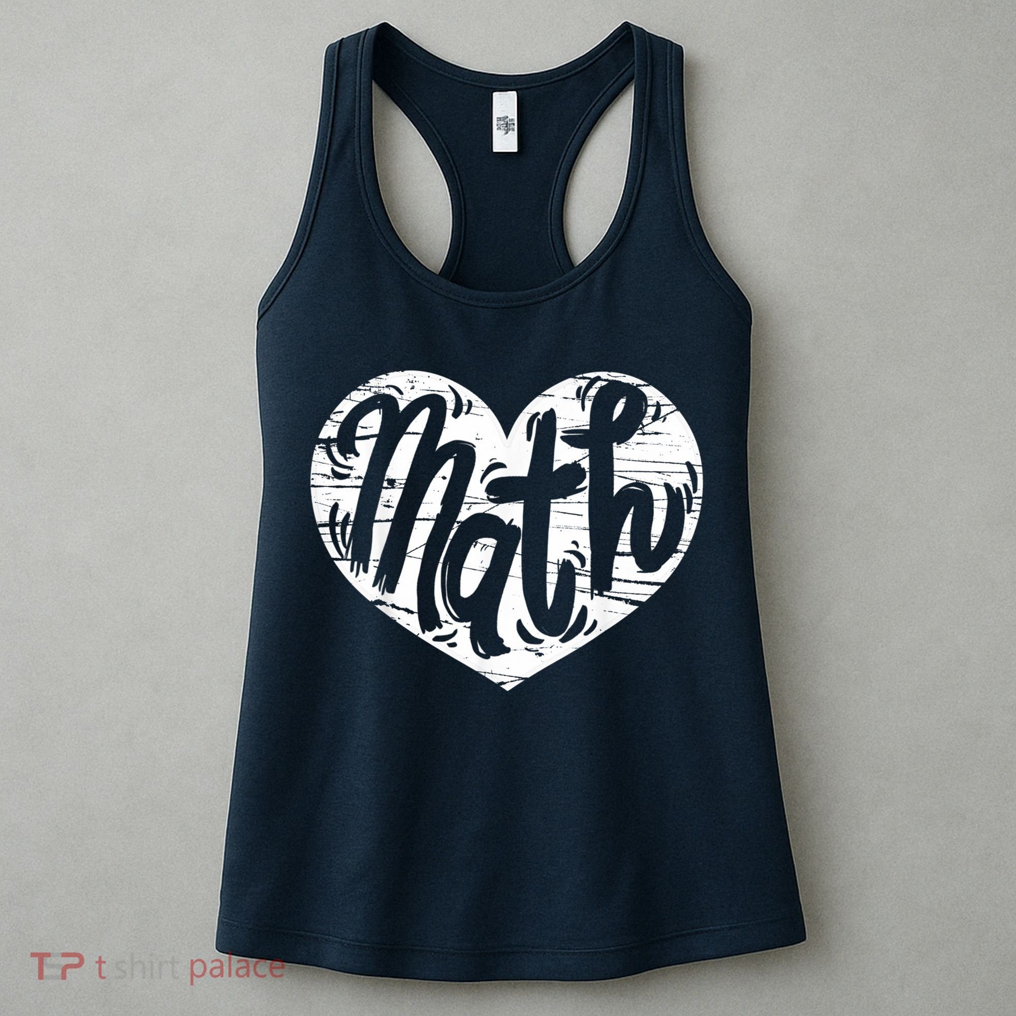 Math Heart Math Teacher Heart Women's Tank Top