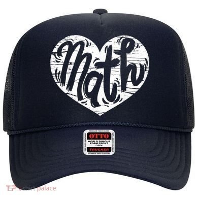 Math Heart Math Teacher Heart Hat