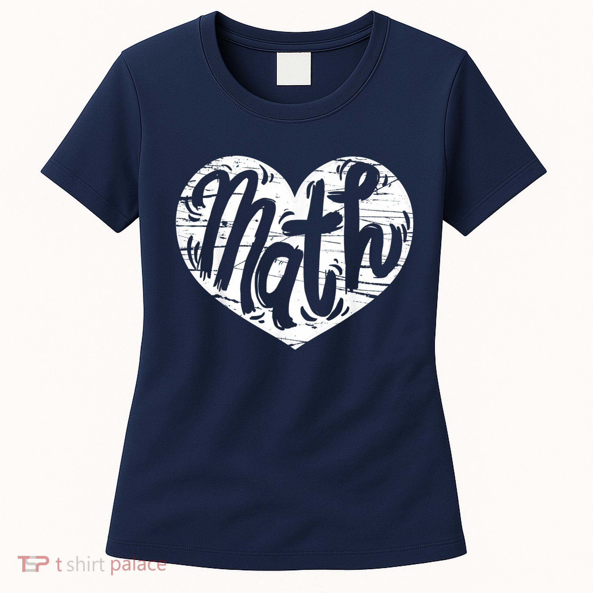 Math Heart Math Teacher Heart Women's T-Shirt