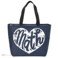 Math Heart Math Teacher Heart Tote Bag thumb 0