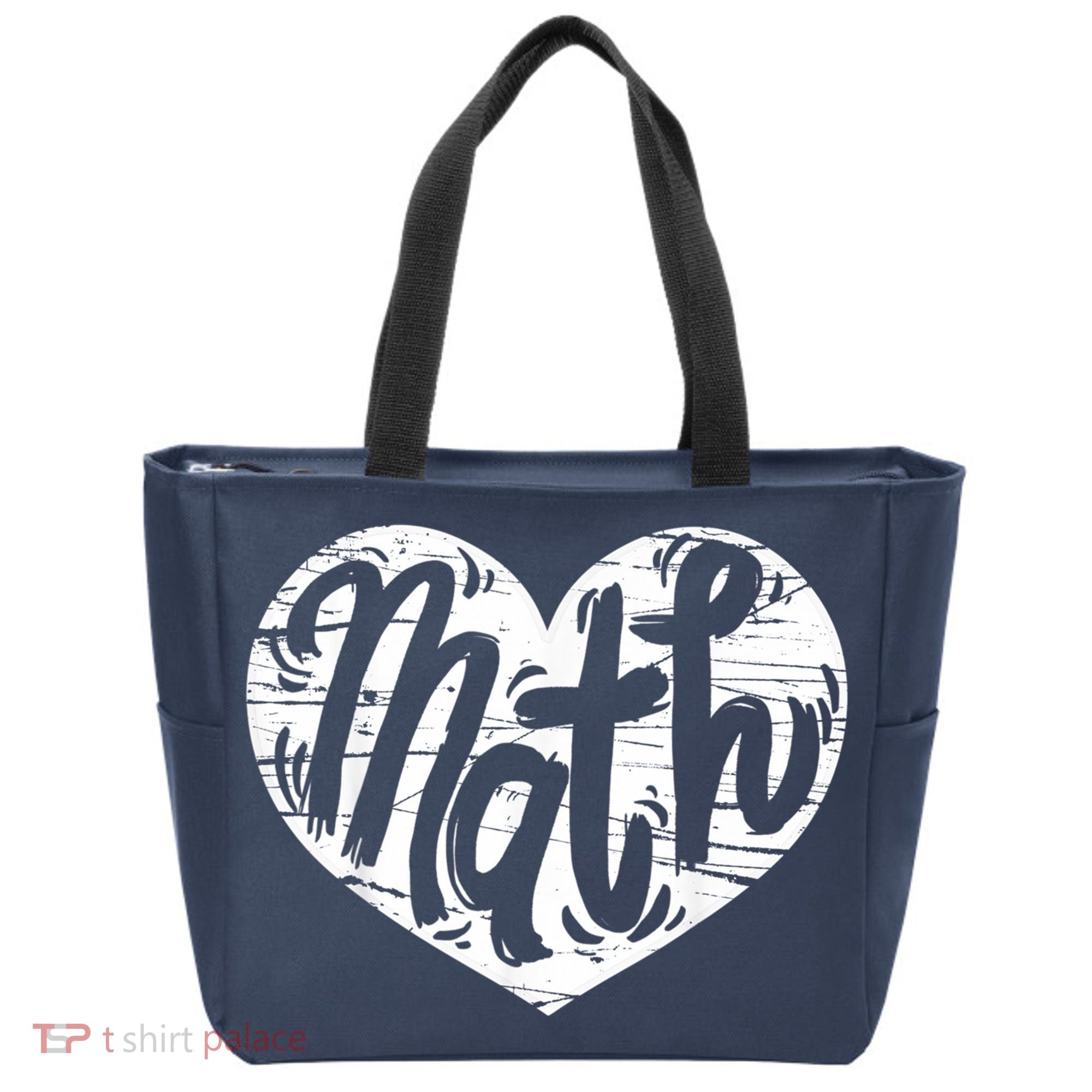 Math Heart Math Teacher Heart Tote Bag