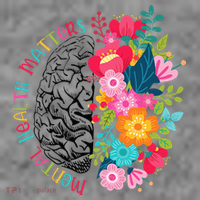 Mental Health Matters Gift Human Brain Illness Awareness Toddler Hoodie thumb 2