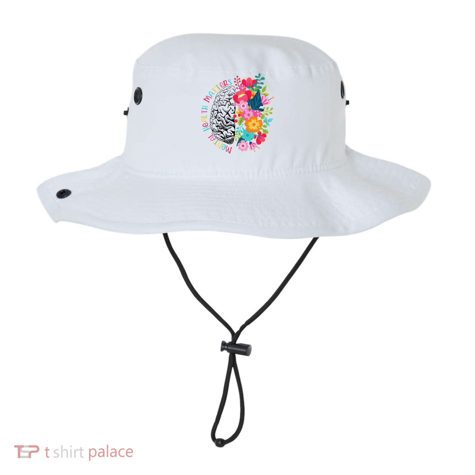 Mental Health Matters Gift Human Brain Illness Awareness Bucket Hat