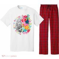 Mental Health Matters Gift Human Brain Illness Awareness Pajama Set thumb 0