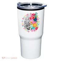 Mental Health Matters Gift Human Brain Illness Awareness Tumbler thumb 0