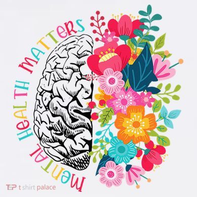 Mental Health Matters Gift Human Brain Illness Awareness Ornament