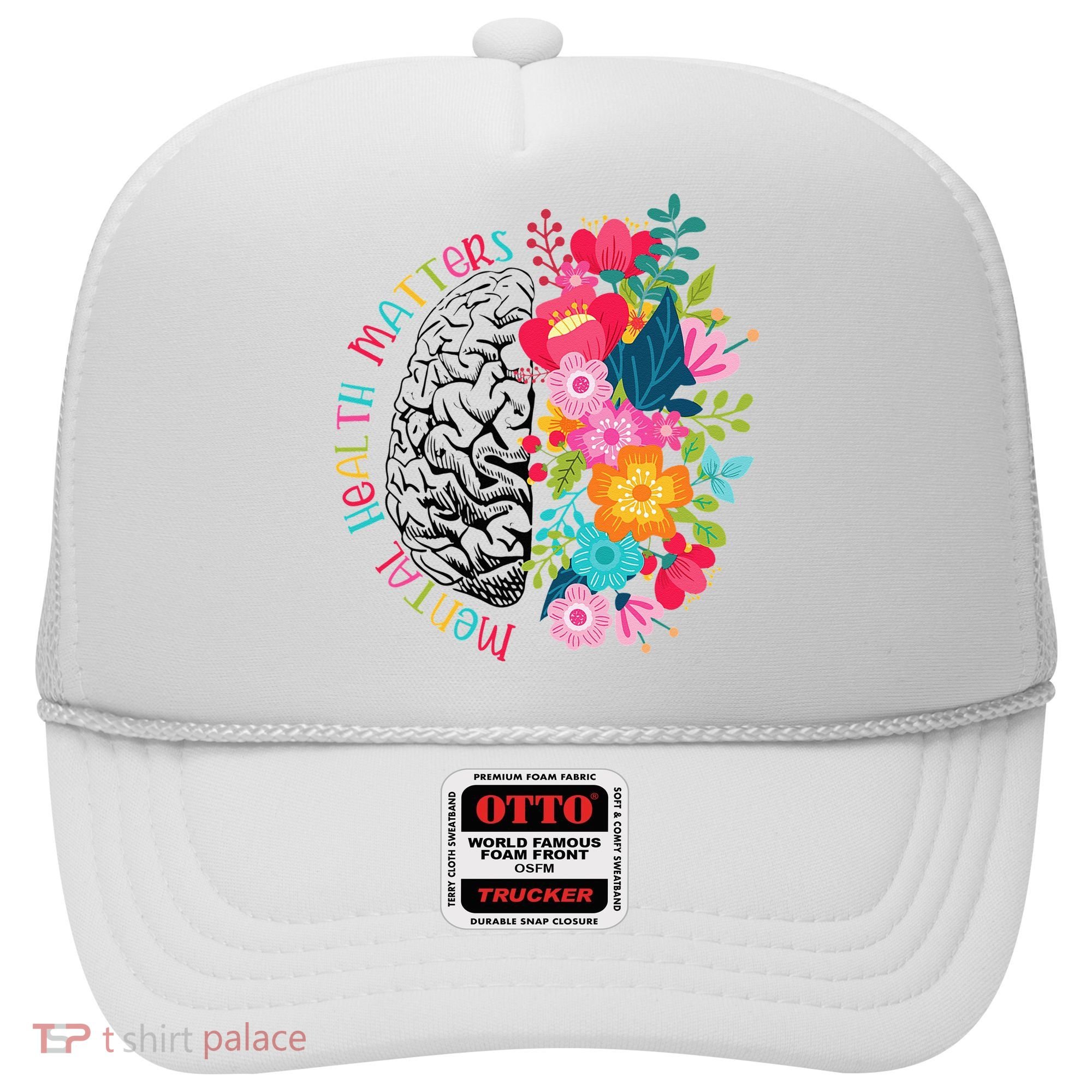 Mental Health Matters Gift Human Brain Illness Awareness Hat