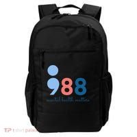 Mental Health Matters 988 Suicide Prevention Awareness Backpack thumb 0