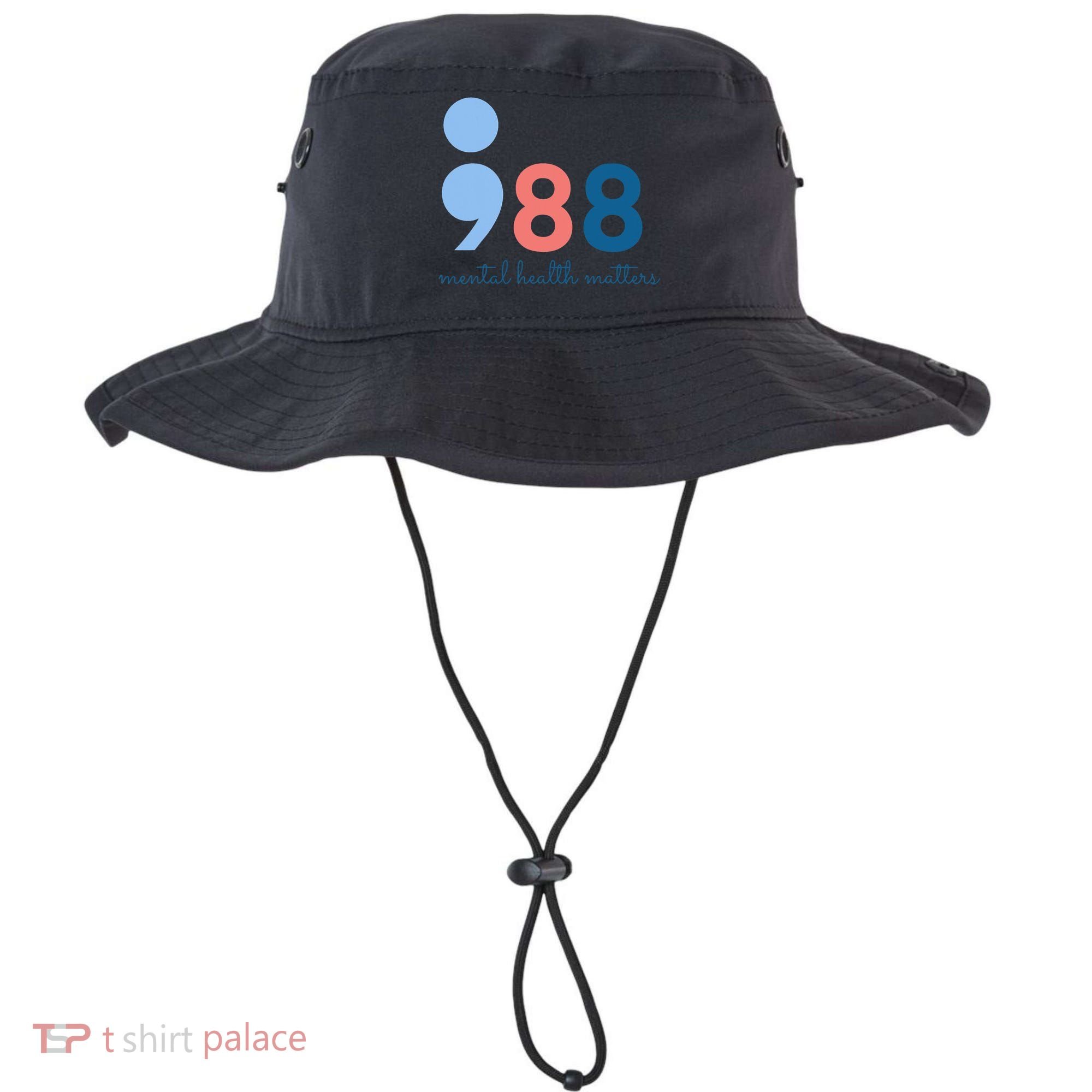 Mental Health Matters 988 Suicide Prevention Awareness Bucket Hat
