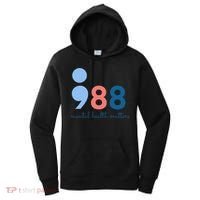 Mental Health Matters 988 Suicide Prevention Awareness Women's Hoodie thumb 0