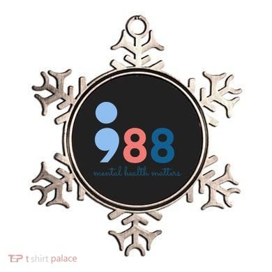 Mental Health Matters 988 Suicide Prevention Awareness Ornament