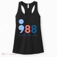 Mental Health Matters 988 Suicide Prevention Awareness Women's Tank Top thumb 0