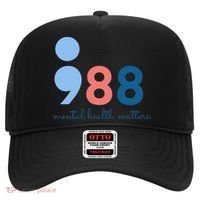 Mental Health Matters 988 Suicide Prevention Awareness Hat thumb 0