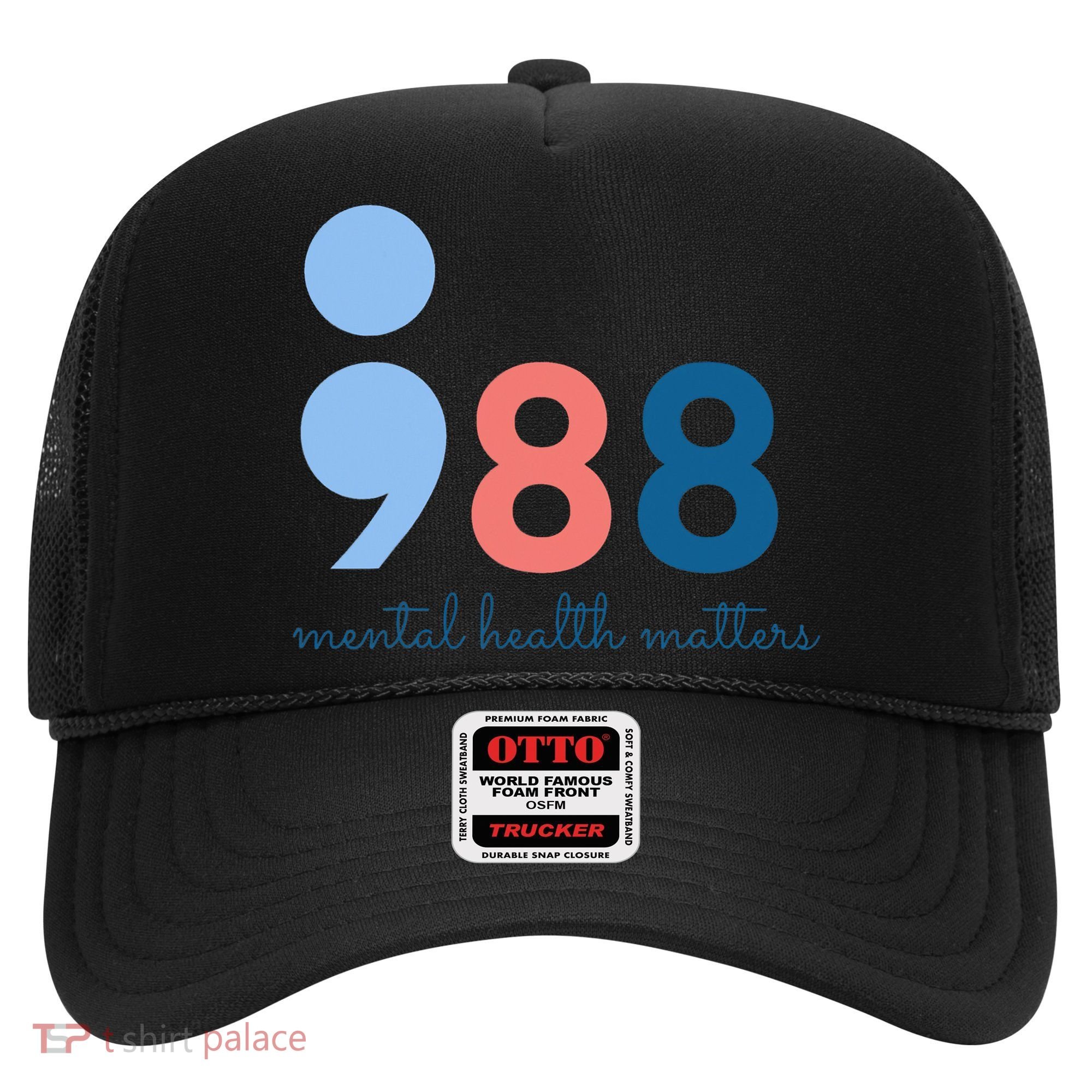Mental Health Matters 988 Suicide Prevention Awareness Hat