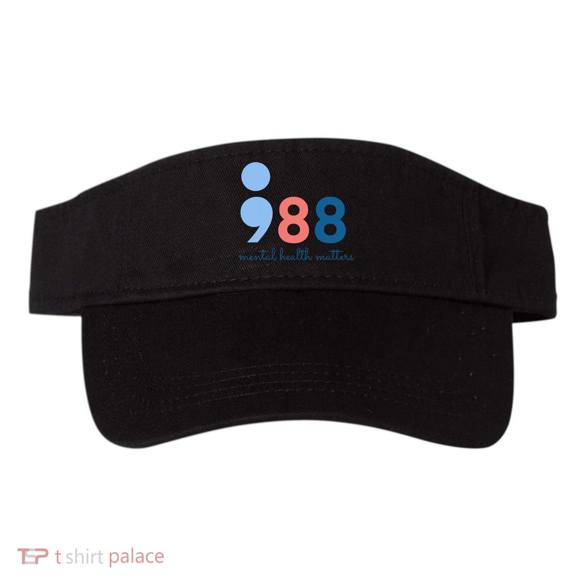 Mental Health Matters 988 Suicide Prevention Awareness Visor