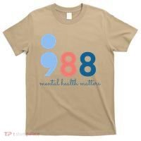 Mental Health Matters 988 Suicide Prevention Awareness T-Shirt thumb 0