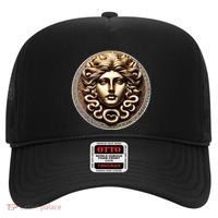 Medusa Head Myth Gorgon Snake Hair Greek Mythology Gift Hat thumb 0