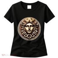 Medusa Head Myth Gorgon Snake Hair Greek Mythology Gift Women's T-Shirt thumb 0