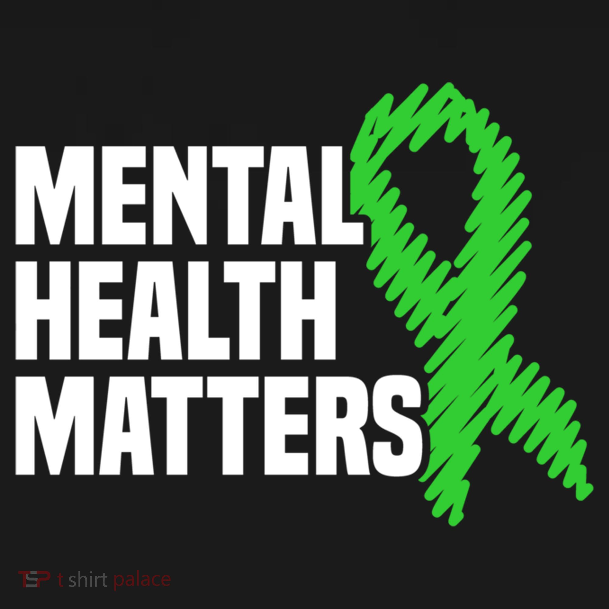 Mental Health Matters Green Ribbon Tal Health Awareness Great Gift Women's Hoodie