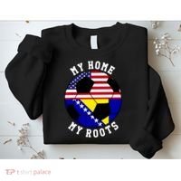 My Home My Roots Bosnia Flag Soccer Sweatshirt thumb 2