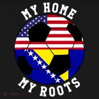 My Home My Roots Bosnia Flag Soccer Sweatshirt thumb 3